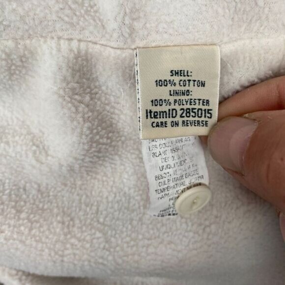 L.L. Bean Women's Fleece-Lined Flannel Shirt Button Front Plaid Womens 2X Red - Picture 10 of 11